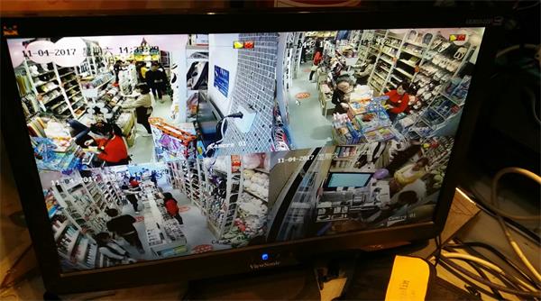 玲瓏秀飾品店監(jiān)控